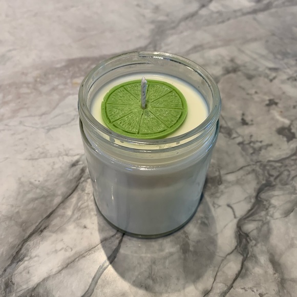 Homemade Lime Candle - Picture 3 of 3
